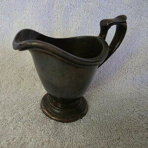 Silver-Plated Cream Pitcher - Stamped 2002C 202 Columbia